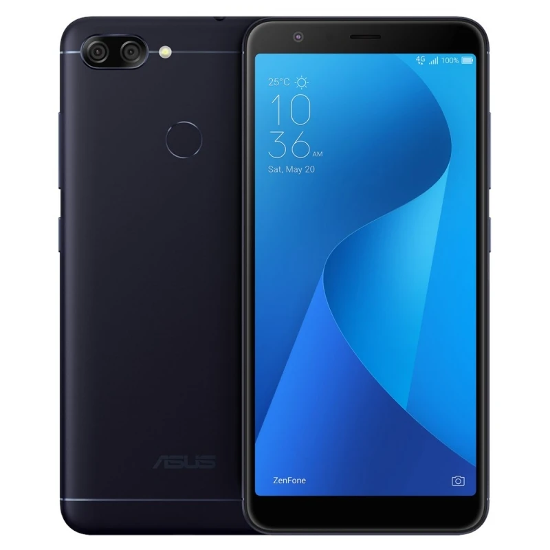 Мобильный телефон Asus Zenfone Max Plus M1 ZB570TL, 4 ГБ, 64 ГБ, 5,7 дюймов, четыре ядра, 16 Мп, двойная камера, 4130 мА/ч, отпечаток пальца, 4G Phon