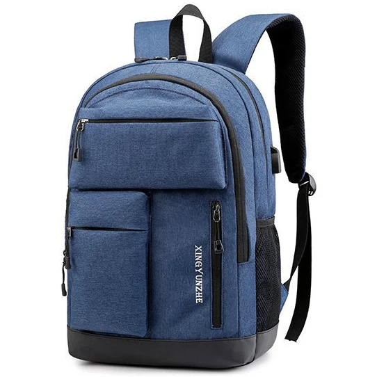 2021 Men's Backpack Multi-pocket Male 