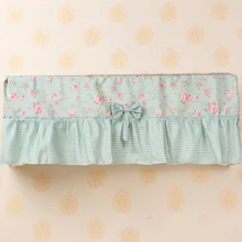 Кружевной чехол для кондиционера с принтом, домашний декор, печать, Mouldproof, влагонепроницаемый, пылезащитный чехол, аксессуары для гостиной