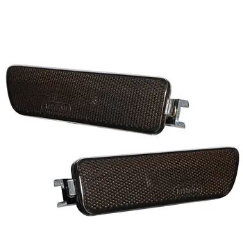 

Hot Pair ABS PMMA Smoke Black Bumper Front Left Right Side Marker Light For VW for Volkswagen for Golf for Jetta MK4 MK5