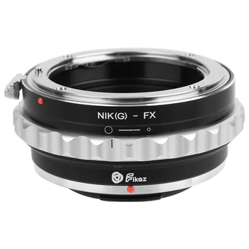

Fikaz NIK(G)-FX Aluminium Lens Mounting Adapter Ring for Nikon G/S/D Lens to for Fuji FX Mount Camera