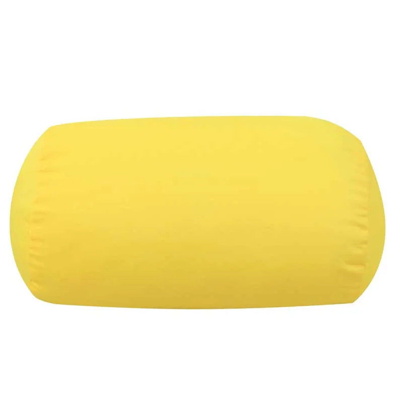 yellow Длинная Круглая Подушка карамельного цвета для поддержки шеи, подушка для сна для офиса, Автомобильная подушка, постельные принадлежности - Цвет: yellow