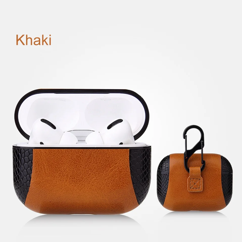 PU Leather Case for Apple Airpods Pro Cover 2019 Shockproof Holster Wireless Bluetooth Earphone Case for Airpods 3 Funda Coque (13)