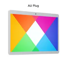 Tablet clássico v10 com tela grande, tablet portátil android versão 10.1, 1g + 16g, branco, ue/au/eua/ukplug
