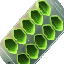 Простые Модные формы для кубиков льда силиконовые формы в форме яблока/винограда/апельсина/губ замороженное фруктовое мороженое DIY Изготовление кубиков инструменты для приготовления пищи JAN88