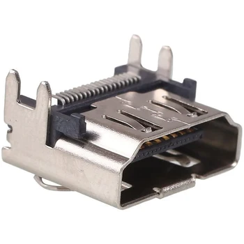 

Hot 15 Pieces HDMI Port Socket for PS4 Slim, Replacement HDMI Port Repair Kit for PS4 Slim