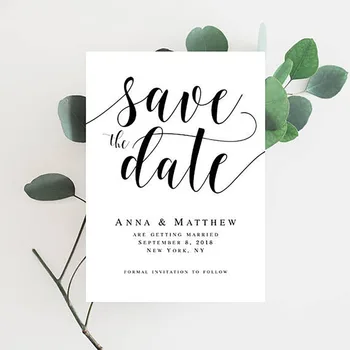 

30 pcs Save The Date Cards Create Multiple Cards Wedding Save The Date Cards Custom Wedding Save The Date Cards