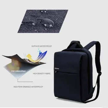 

14 inch Fashion Large Capacity Backpack Notebook Laptop Backpack Waterproof Outdoor Travel Hiking Shoulder Bag