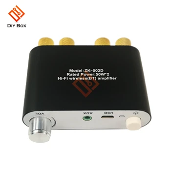 

TPA3116D 50WX2 Bluetooth 5.0 Audio Amplifier Board Module 2.0 Two-channel Stereo class d amplifier board black volume control