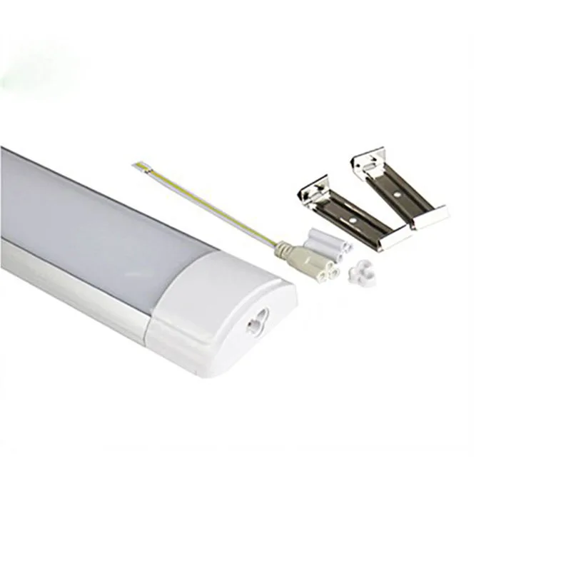 BEYLSION 10 Pcs 10W 20W LED Tri-Proof Tube Light 220V LED Integrated Tube LED Indoor Lights Lamps 30cm 60cm For Home Office (5)