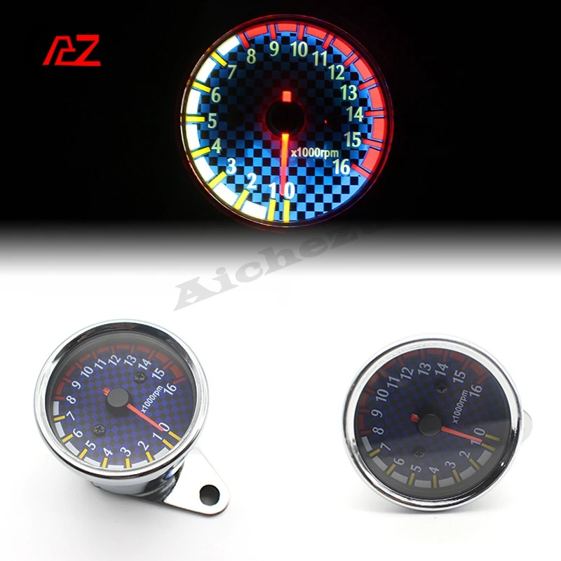 Тахометр для скутера универсальные запчасти мотоцикла EFI 12 В 16000 об/мин |