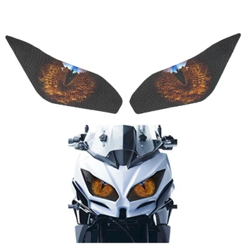 

Motorcycle Headlight Protection Sticker Headlights Eye Body Sticker for Kawasaki Ninja650 2017-2019 Versys650 D