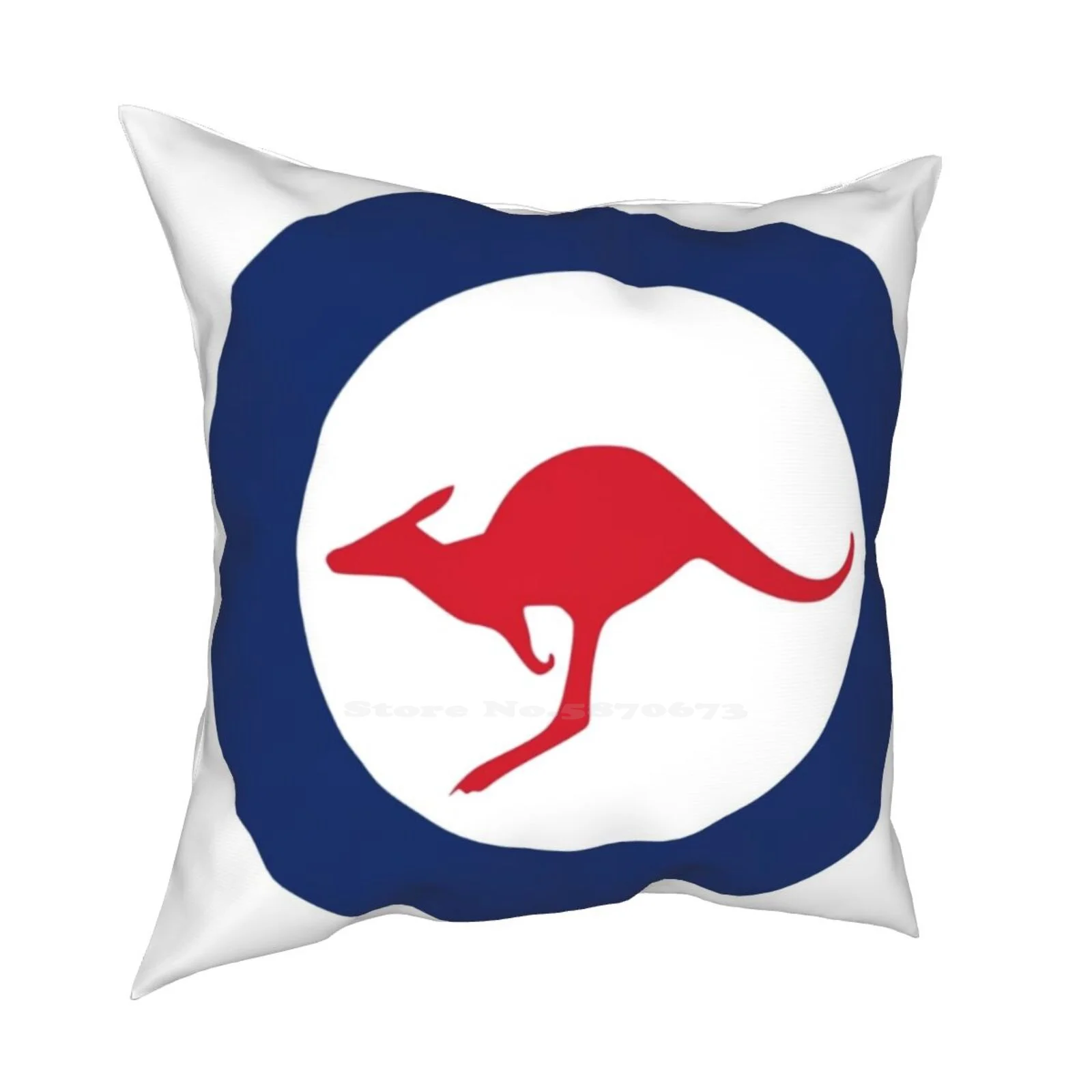Royal Australian Air Force - Roundel Fodera Per Cuscino Hug Federa Australia Kangaroo Roundel Air Force Airforce Raaf Logo
