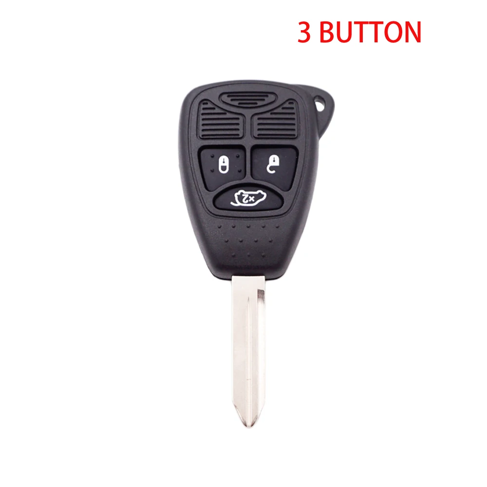Key Case Car Key Shell Car Remote Key Car Key Key Shell Xinyuexin Remote Car Key Case Shell Fob for JEEP Compass Wrangler Grand Cherokee for Dodge Dakota Charger Chrysler 300 Key