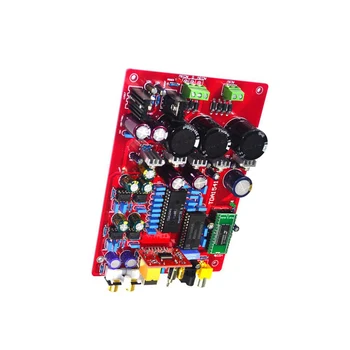 

Taidacent TDA1541 SAA7220+CS8412+NE5534 Optical Fiber Coaxial Decoder Board with USB PCM2704 Module