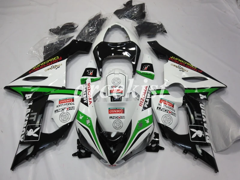4 подарки набор обтекателей ABS подходит для kawasaki Ninja ZX6R 636 2005 2006 6R 05 06 ZX-6R набор обтекателей west