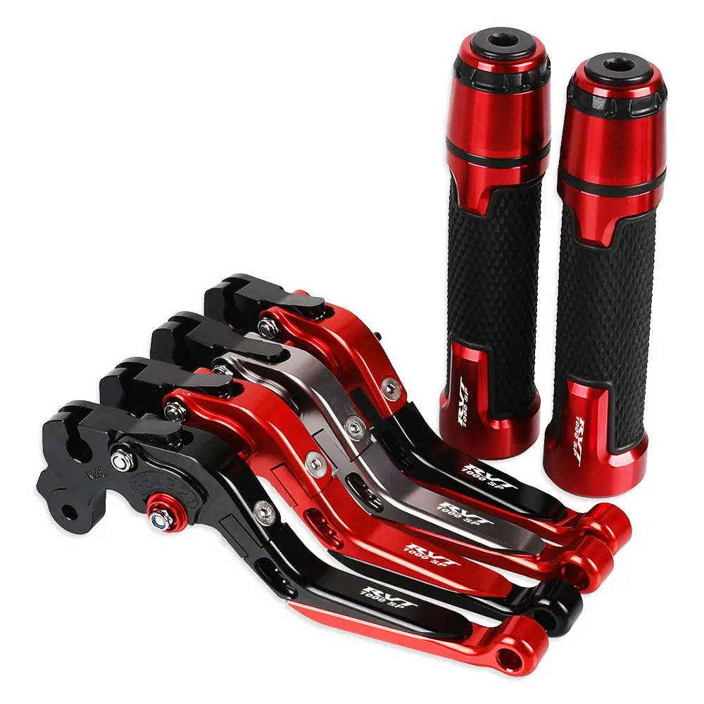 

Motorcycle CNC Brake Clutch Levers Handlebar knobs Handle Hand Grip Ends FOR HONDA RVT1000SP 2000 2001 2002 2003 2004 2005 2006