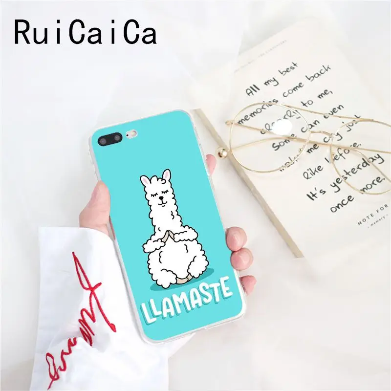 Чехол для телефона Ruicaica Lama Llama Alpacas с рисунком животных, чехол для iphone 8 7 6 6S Plus X XS MAX 5 5S SE XR 10