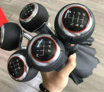 

Original 6 speed manual shift handball Gear Shift Knob FOR VW GOLF 4 GOLF 5 6 7 PASSAT B6 JET TA A3 C7 A8 AUDI ALL ROAD