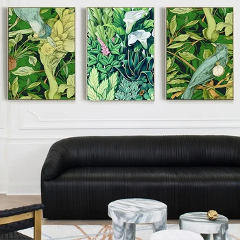 

5d Diamond Painting Cartoon Colorful Plants Flowers and Birds Diamond Embroidery Poster Landscape Wall Art Rhinestone Pictures