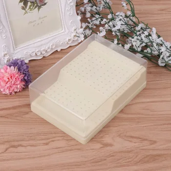 

168 Holes Dental Bur Block Holder Autoclave Sterilizer Case Disinfection Box New