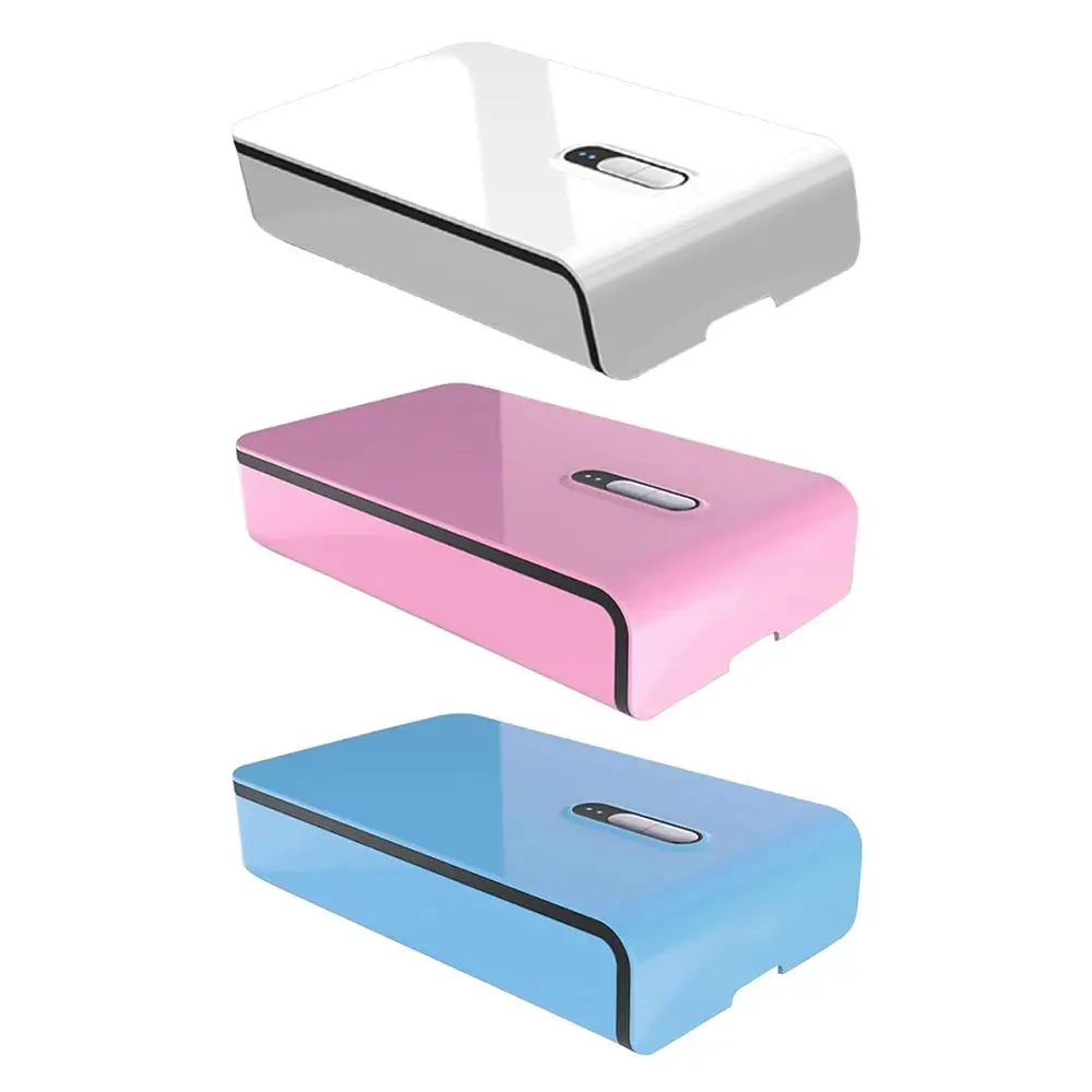 

Double UV Lamp Phone Sterilizer Box Multifunction Personal Sanitizer Disinfection Aromatherapy Cleaner Boxes for Cellphone