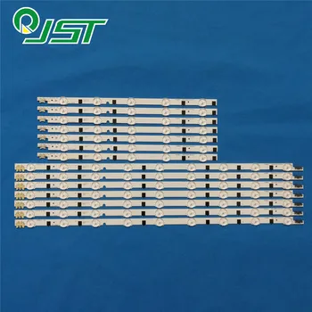 

100% New 56pcs=4Kits LED strip for SAM SUNG 42 TV UE42F5020 UE42F5560AK UE42F5505AK CY HF420BGAV2H SAMSUNG 2013SVS42F L 8 REV1.9