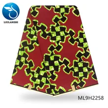 LIULANZHI Анкара голландский воск 6 ярдов Высокое качество принты африканская ткань новейший дизайн печати воск Tissu ML9H2256-71