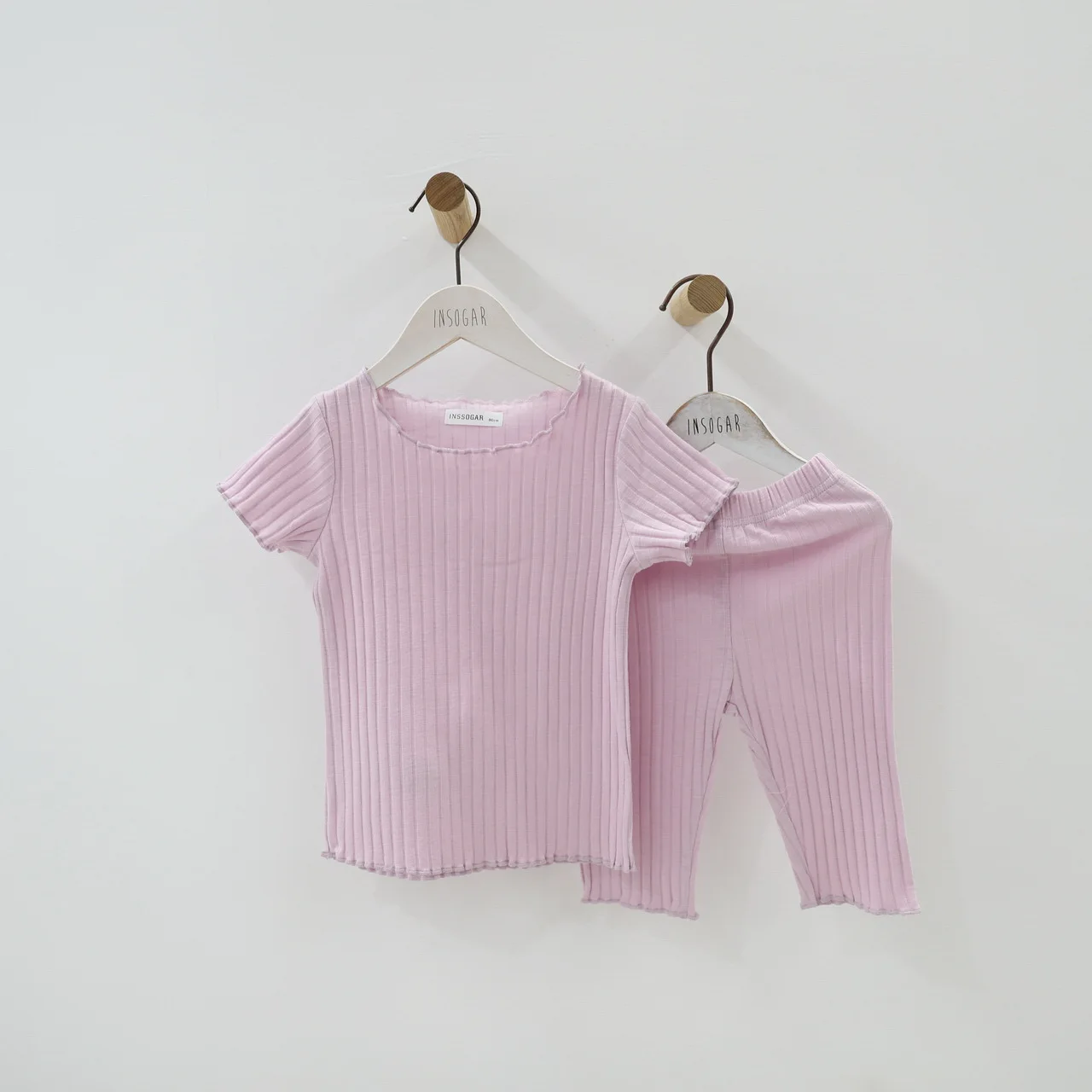 Наряды для Дня благодарения для малышей г., летний детский пижамный комплект для девочек, костюм с жилетом - Цвет: Фиолетовый