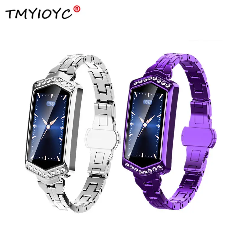 

B78 Women Fashion Smart Bracelet Fitness Tracker Smart Band Heart Rate blood pressure Watch Smartband Women fitness bracelet