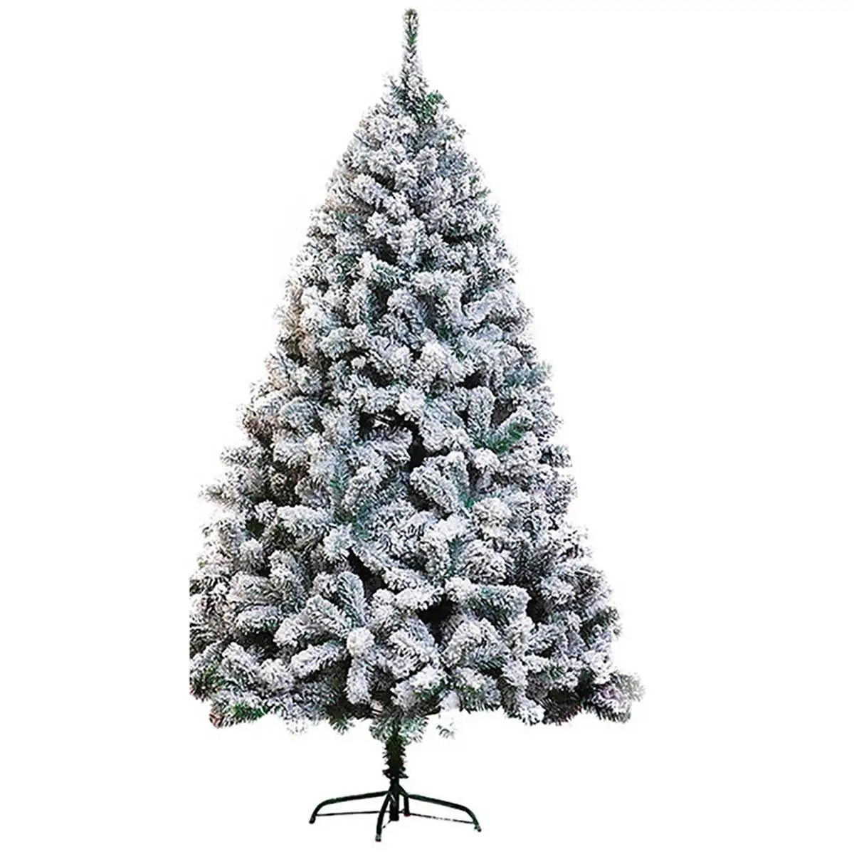 

Large Artificial Christmas Tree with Snow 1.8/1.5/1.2M for Christmas Home Party Decoration Holiday Tree Standing Pinewood tree