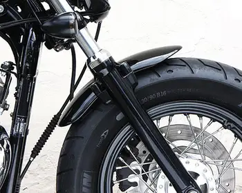 

Motorcycle Metal Short Front Fender Mudguard For 2010-2017 Harley Sportster 48 XL1200X 1200