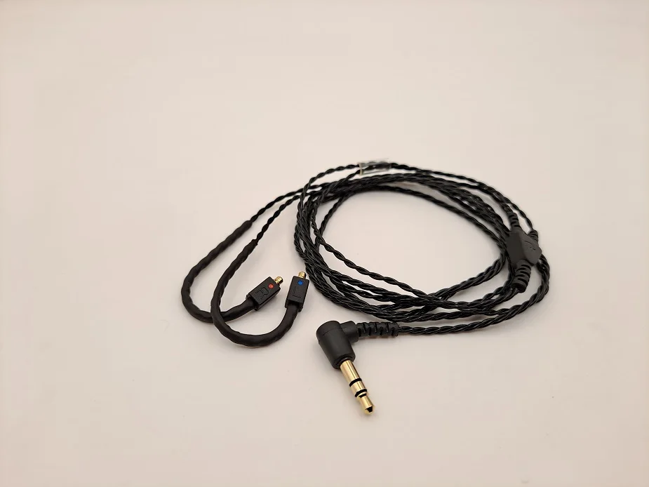 Silver Audio Cable For FiiO F5 F9 F9SE F9Pro FH1 FH5 FA7 FA1 FH7 FH5s Final E5000 E4000 A8000 B1 B2 B3 MAKE1 2 3 Earphones | Электроника
