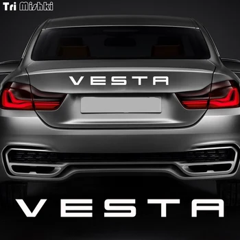 

Tri Mishki HZX1291# 60x5.1cm VESTA car sticker funny Vinyl Decals Motorcycle Accessories Stickers