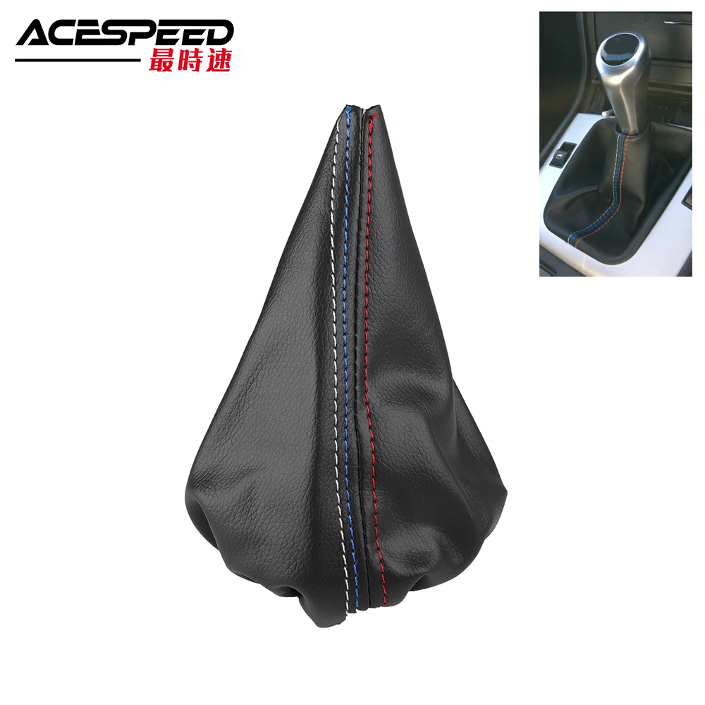 

Manual Gear Shift Collar Leather Handbrake Gaiter Boot Cover For BMW E46 1999-2005 3Series E36 M3 1991-1998