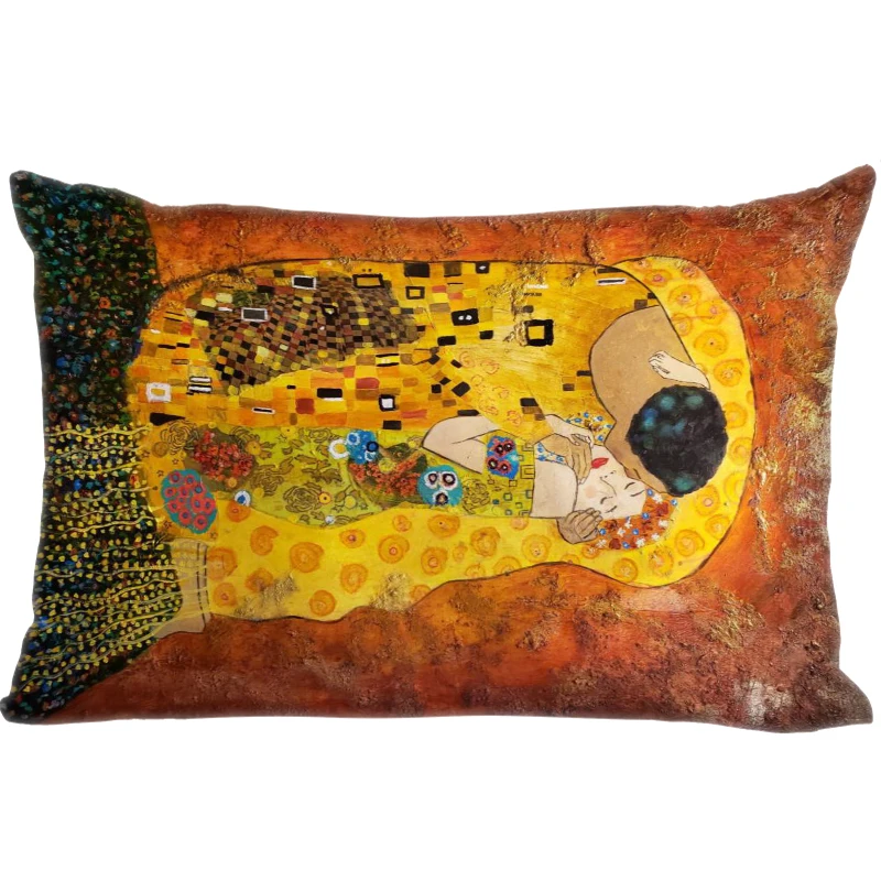 

Gustav Klimt искусство, наволочка для подушки, спальня, искусственная наволочка, прямоугольная, искусственная наволочка, атласная ткань A12.21