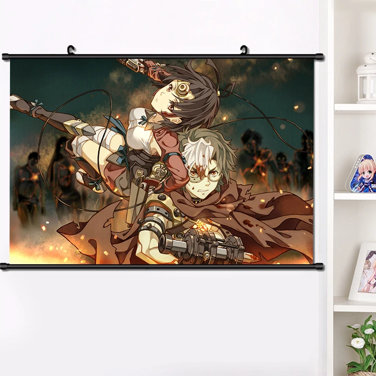 Японское аниме Koutetsujou No Kabaneri Ikoma mumei Ayame настенный постер манга искусство