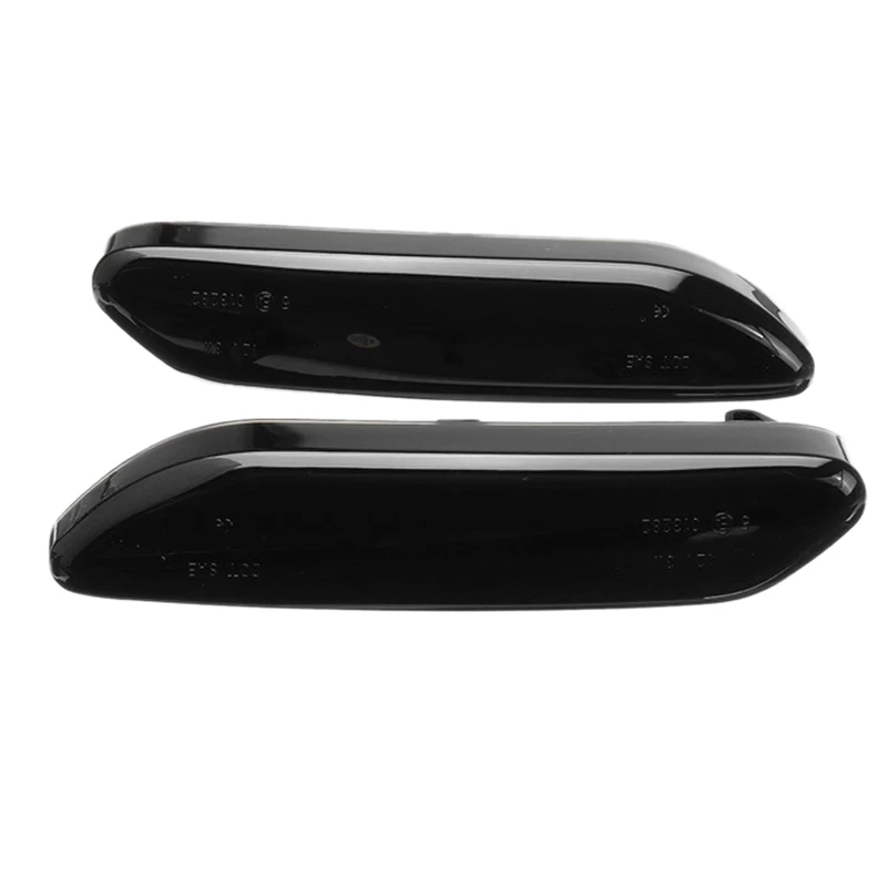 

Car Dynamic Led Side Repeater Indicator Light Flowing Side Marker Signal Lamp Light for Bmw Mini Cooper R60 R61 No Flowing Black
