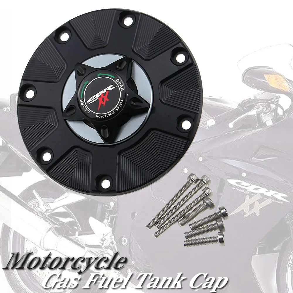 

Gas Fuel Tank Cap for HONDA CBR1100XX CBR 1100 XX CBR 1100XX 1997-2007 Motorcycle Quick Release Cover