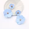 Boho Cute Flower Earrings for Women Korean Jewelry Kids Girls Gifts Fashion Stud Earring Boucles D'oreilles Aretes De Mujer 2022 ► Photo 3/6