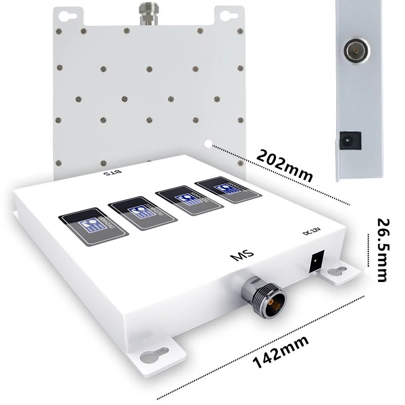 GOBOOST Four band signal booster 4G LTE 800 DCS