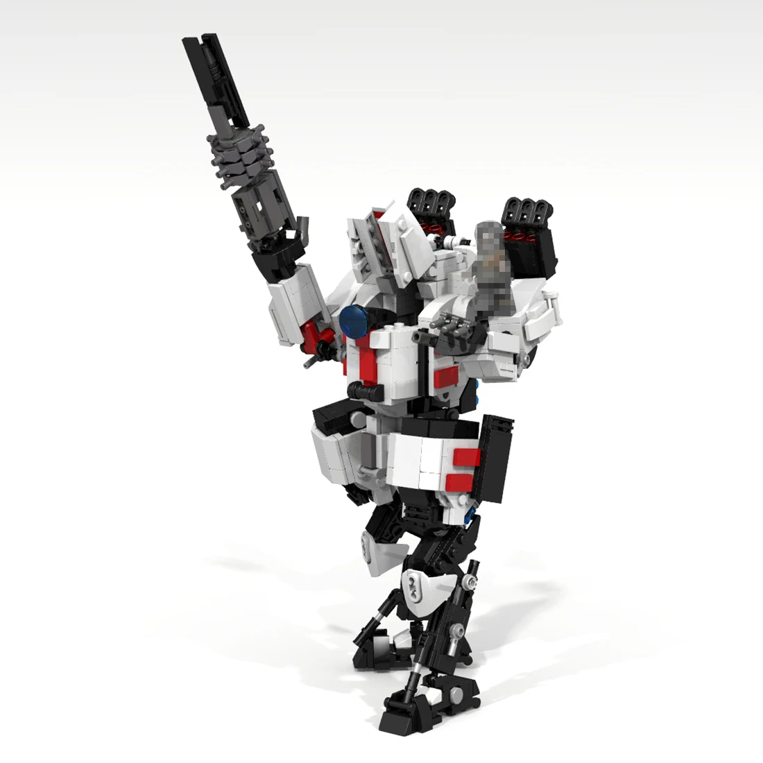 Стебель MOC Ronin армейская группа солдат Polaris Ranger Mecha кирпичи маленькие частицы строительные блоки Обучающие игрушки набор с Kinfe