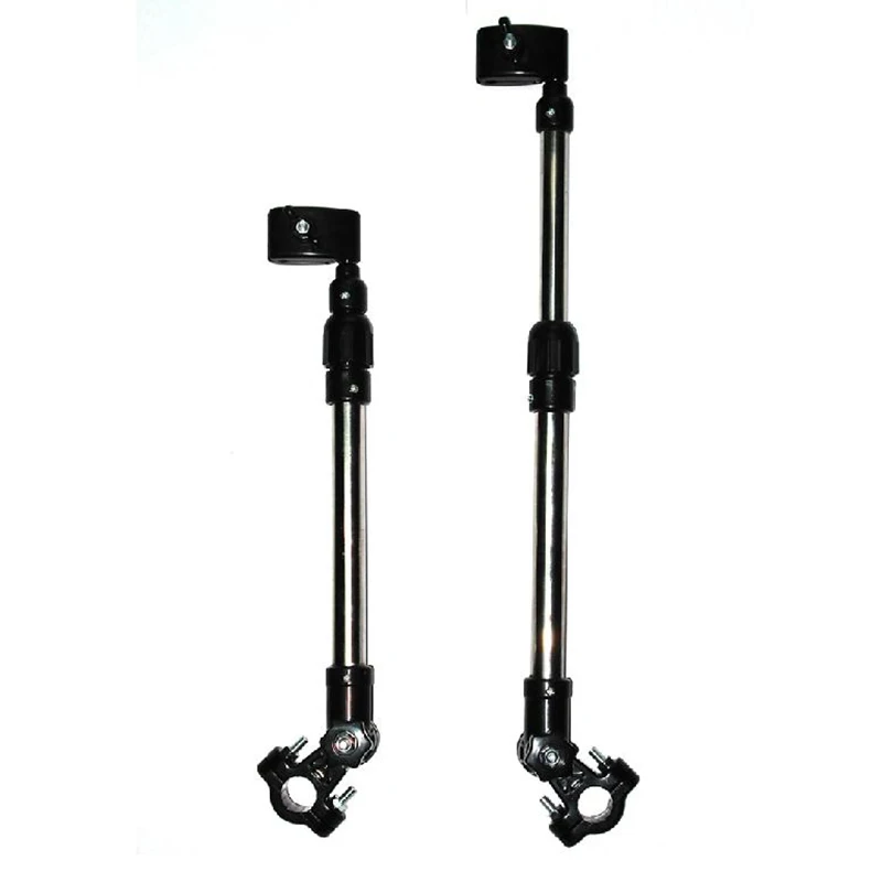 

Wheelchair Bicycle Stroller buggy Umbrella Bar Holder Stand (Black)