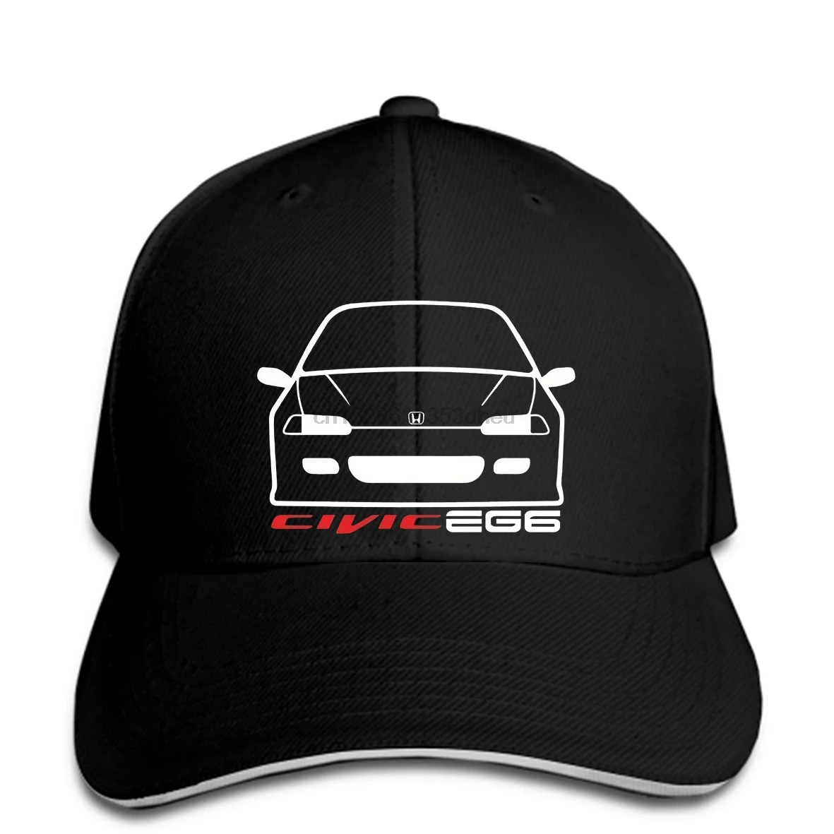 Летняя Civic EG6 художественная бейсболка, японская автомобильная JDM, классные старые школьные Si Pop ArtTee, классная бейсболка, бейсболка с козырьком