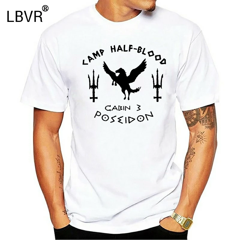 Camp Half Blood PoseidonS Cabin T ShirtTShirts AliExpress