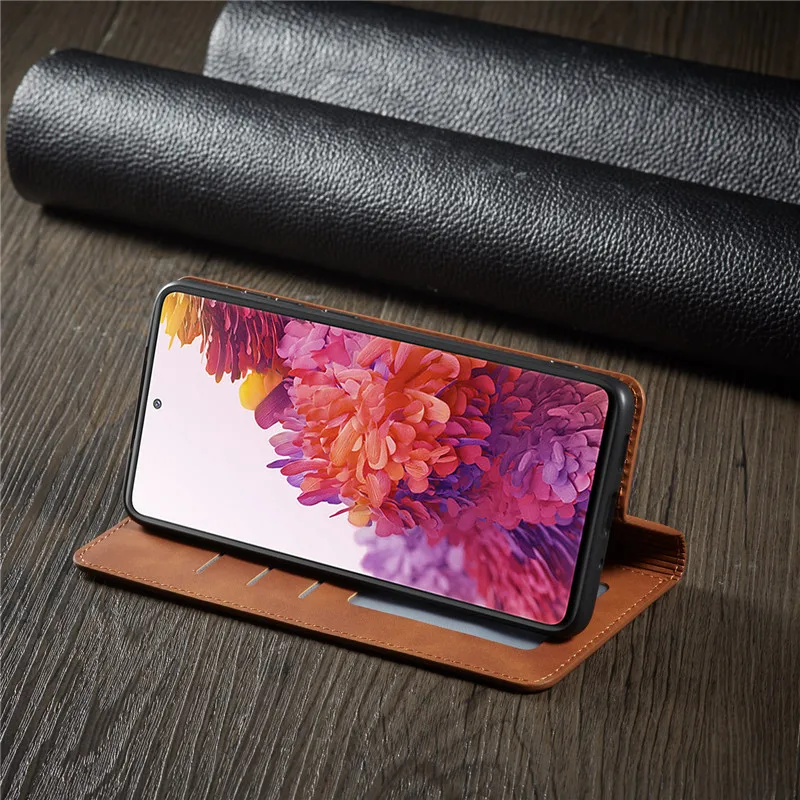 S20 FE Case Magnetic Flip Case For Samsung Galaxy S20 FE Phone Cover Samsung S 20 S10 Plus Ultra Wallet Leather