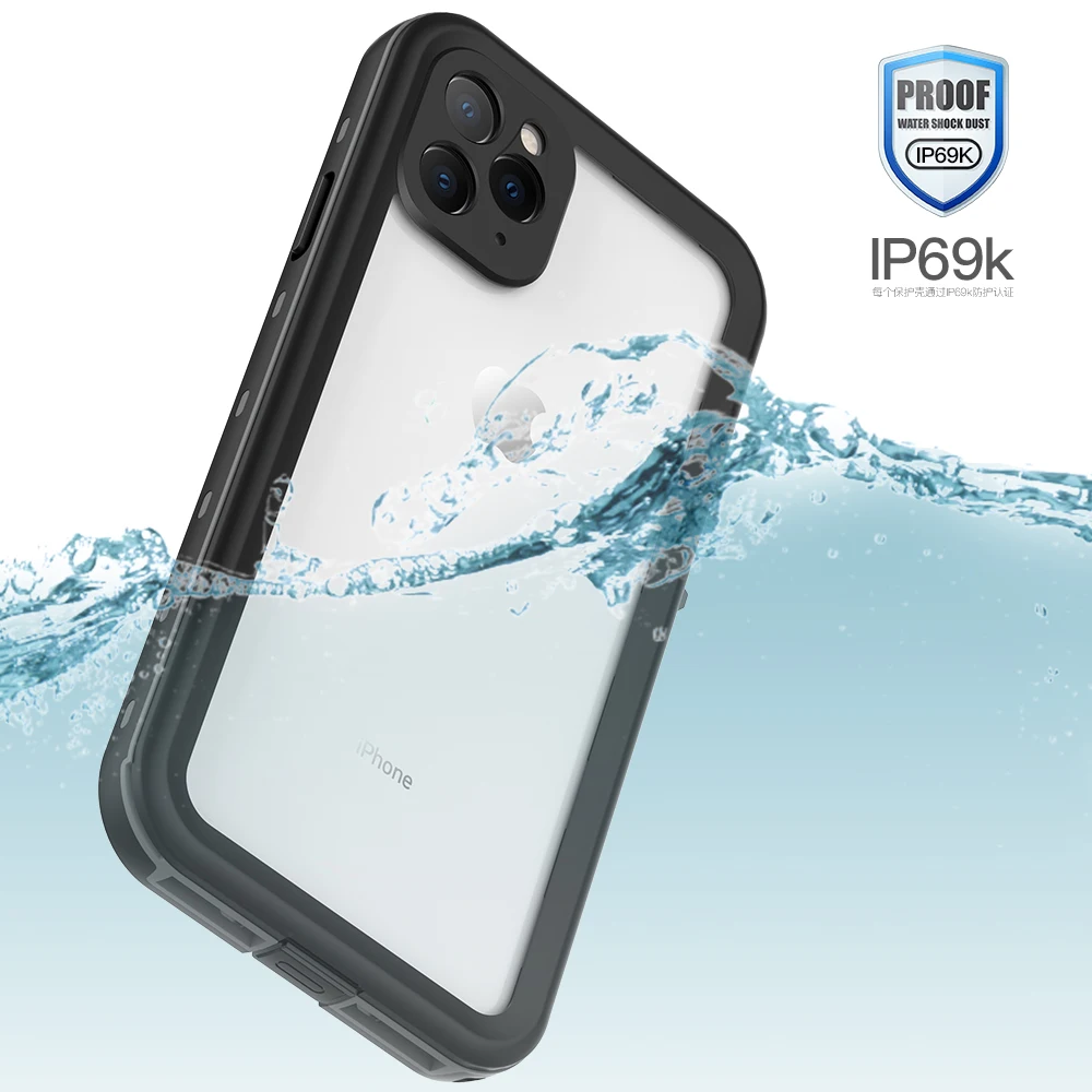 IP68 Водонепроницаемый чехол для iPhone 11 11 Pro Max чехол для плавания Дайвинг противоударный чехол для iPhone 11 Pro MAX X XR XS Max Coque
