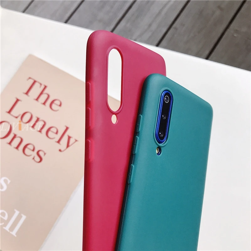 Candy Color Silicone Phone Case For Xiaomi Poco X3 Nfc M3 Pro F2 F3 GT C3 Pocophone F1 Global Matte Soft Tpu Back Fundas Cover