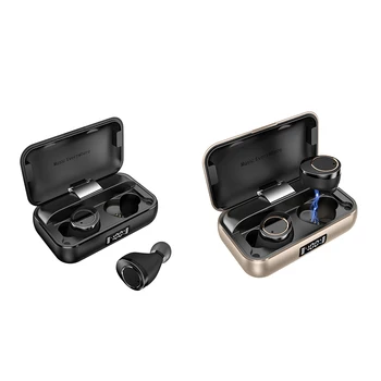 

X13 TWS 5.0 Bluetooth Earphone Stereo Headset Wireless Headphone IPX7 Waterproof Earphone 5000MAh LED Smart Power Bank