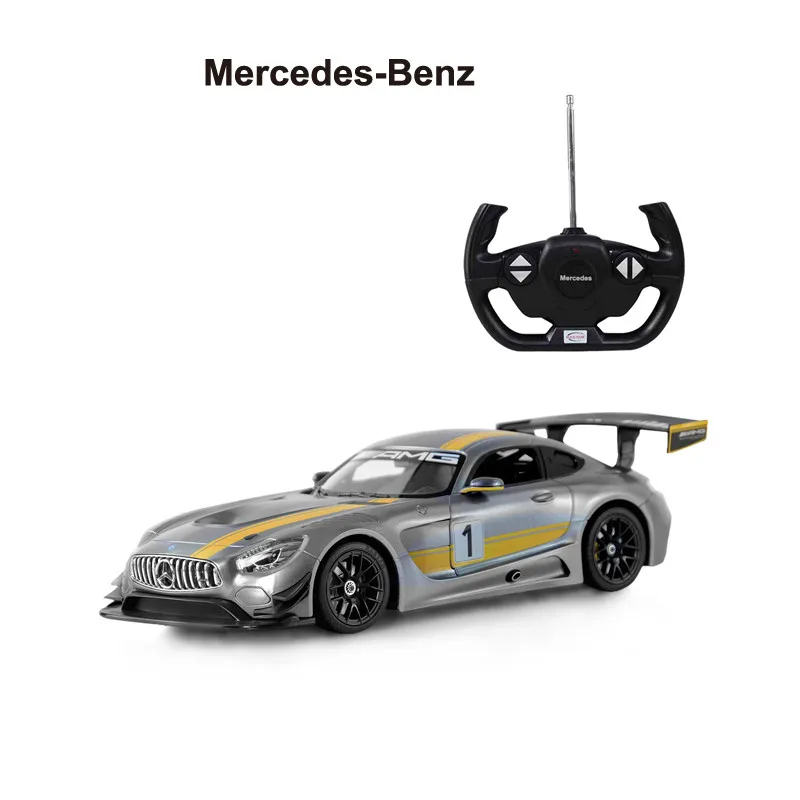 Rastar Масштаб 1:14 Mercedes AMG GT3 производительность детская забавная игрушечная машинка - Цвет: Серый